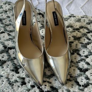 One time worn pumps